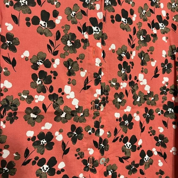 Johnny Was Calme Floral Button Down Blouse - Picture 3 of 4